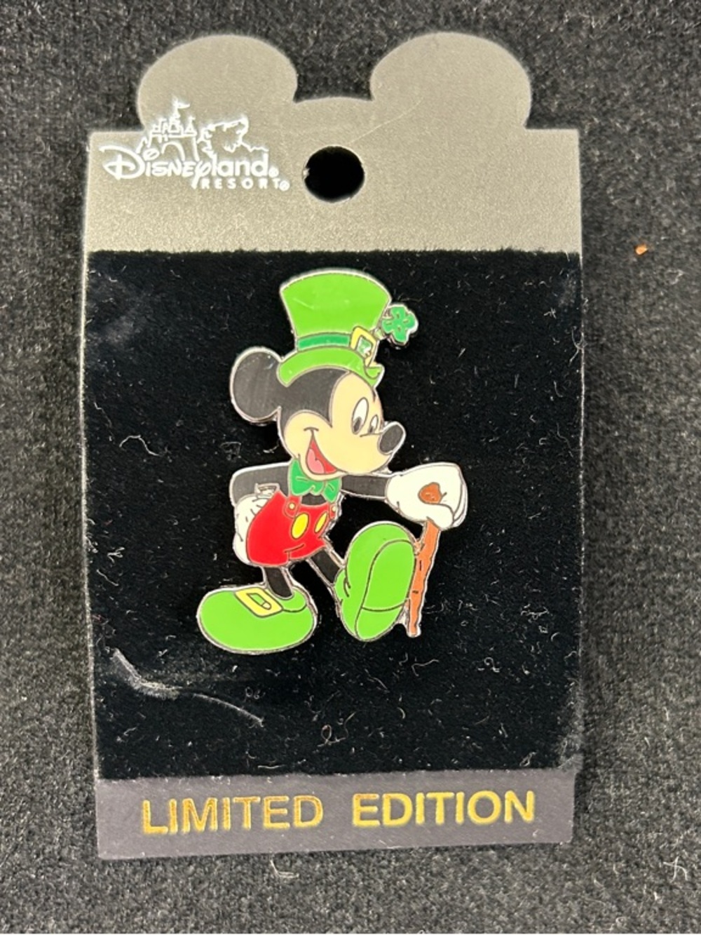 Disney Mickey Leprechaun Pin LE 2000